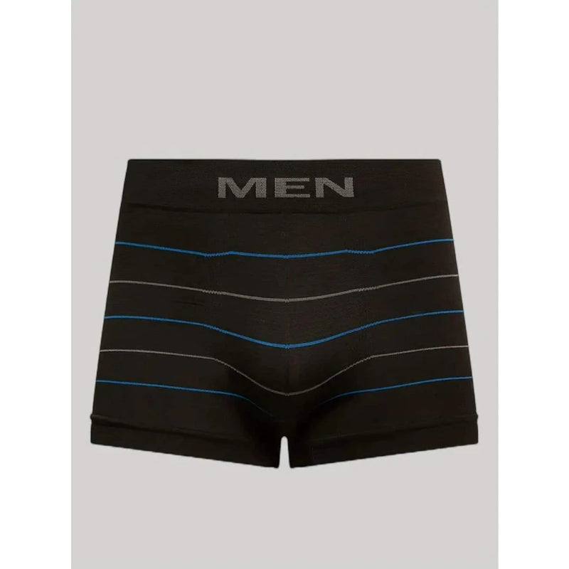 Kit com 5 Cuecas Boxers Masculina de Microfibra - Cores Variadas e Sortidas