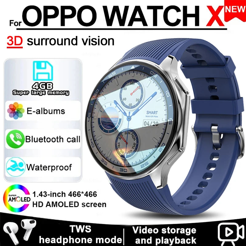 Super Relógio - OPPO Watch X Smart Watch