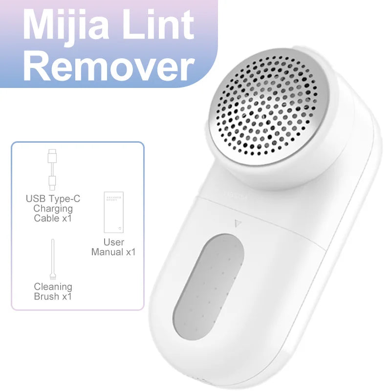 Portátil novo original xiaomi mijia removedor de fiapos recarregável pano tecido barbeador fluff pelota remover máquina para roupas camisola