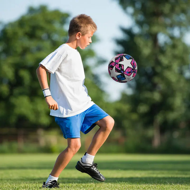 Bola de futebol profissional ao ar livre esportes jogo bolas treinamento sem costura material do plutônio alta qualidade