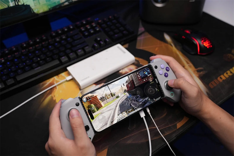 GAMESIR -gamepad g8 galileo para o telefone móvel, controlador de jogo com efeito hall, joystick para iphone 15 e  android